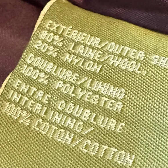 Soia & Kyo Double-Breasted Peacoat Jacket w/ Belt Button Up Size Medium Women's - Picture 13 of 13